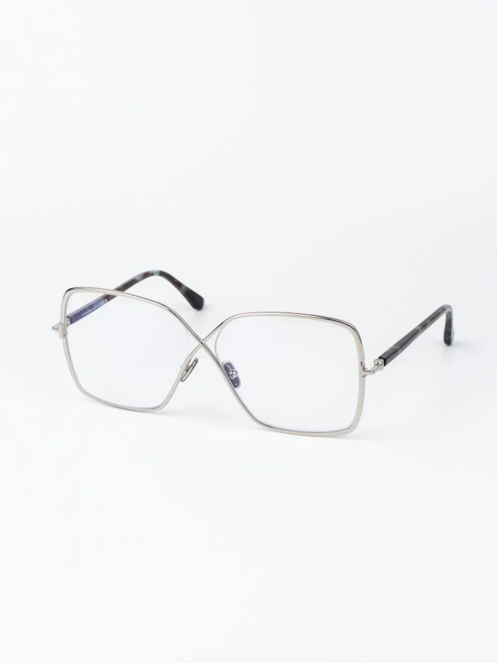 Tom Ford Women Eyeglasses Palladium Butterfly FT5841-B 016 NEW AUTHENTIC